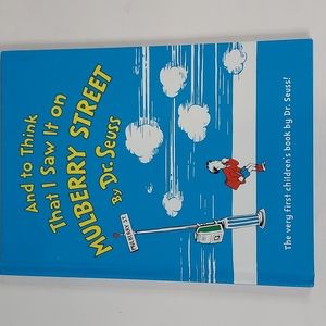 Dr Seuss Banned And To Think That I Saw It On Mulberry Street Book Random House